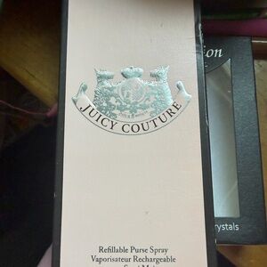 Juicy Couture original with 3 vials, 2 are partial. Comes in box